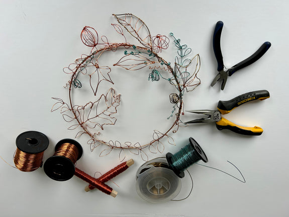 Autumn Wire Wreath Workshop - 14 October 2023