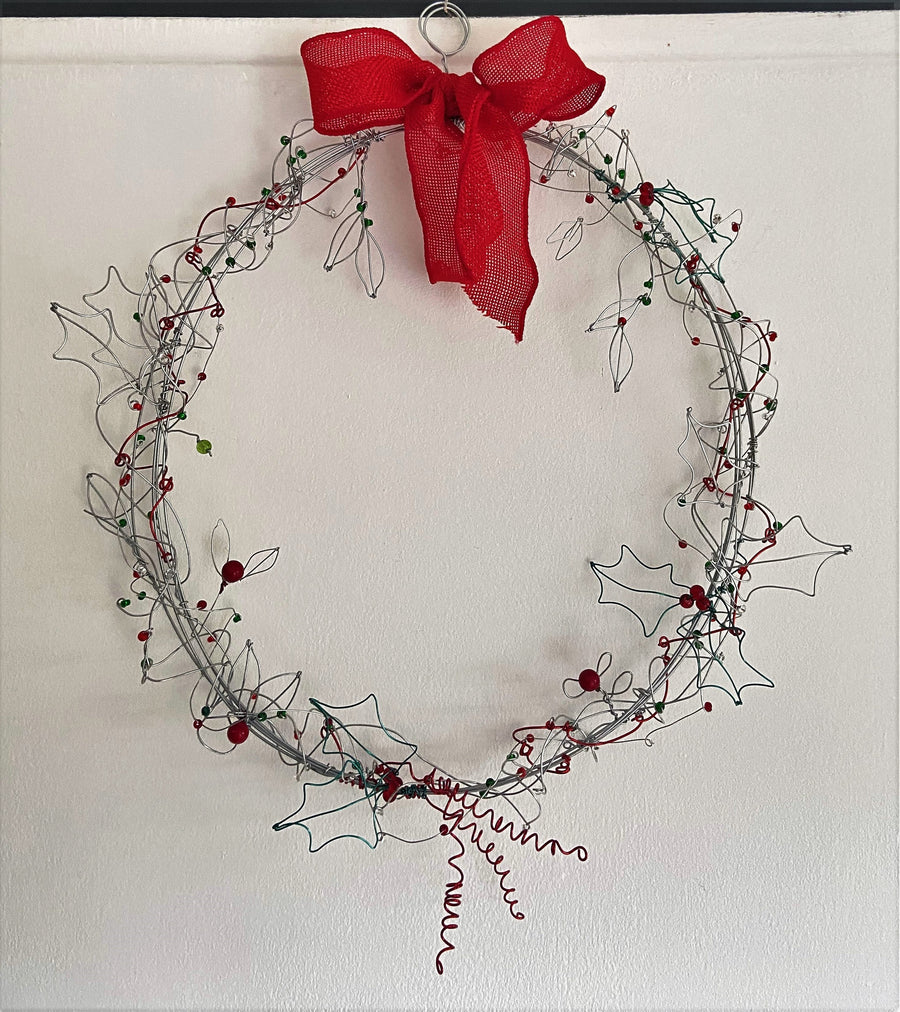 Christmas Wire Wreath Workshop - 25 November 2023
