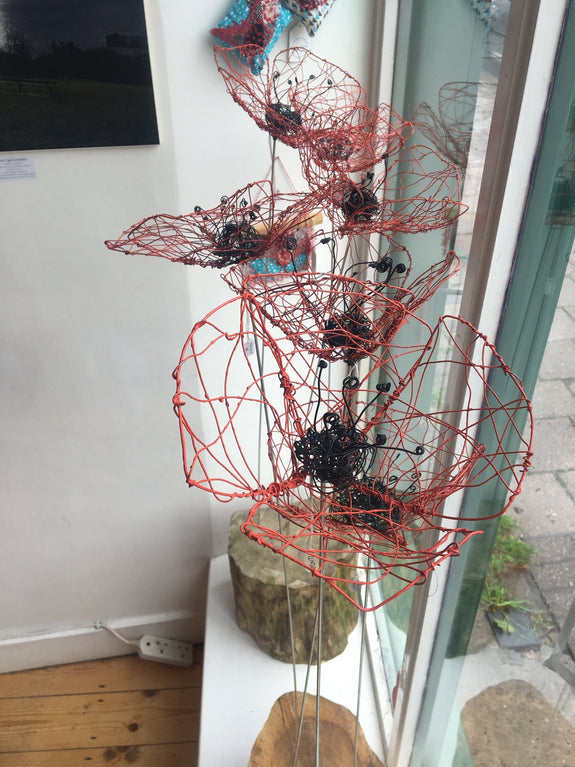 26 October 2024 (pm) Wire Poppy Workshop